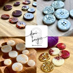 Demi Bougie Buttons
